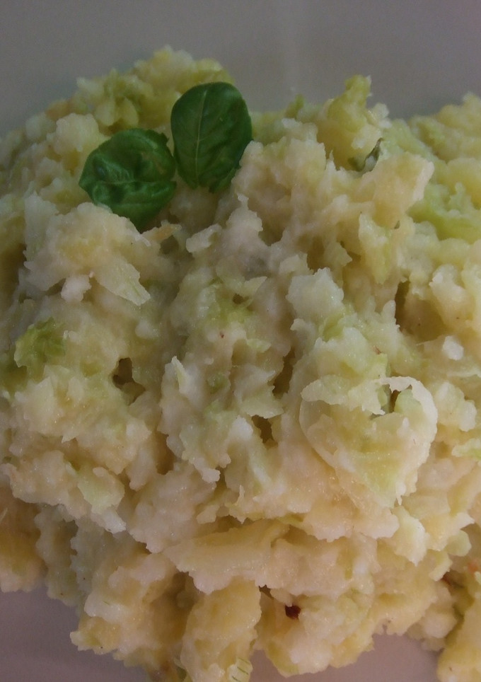 Una foto de Puré irlandés de patata y col (Colcannon)