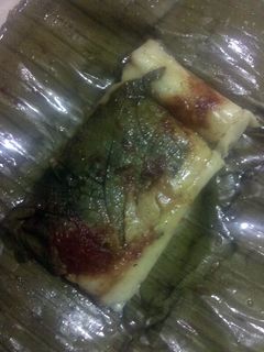 A picture of Tamal Jarocho.