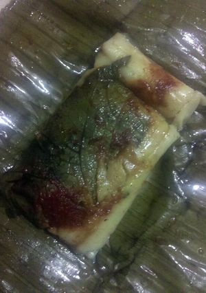 A picture of Tamal Jarocho.