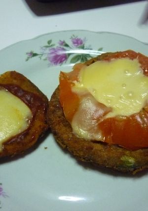 Una foto de Milanesas de zapallitos