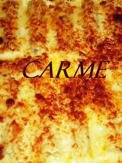 Una foto de Canelones de pollo
