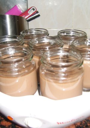 Una foto de Cuajada fresca y colacao
