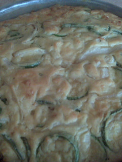 Una foto de Pastel salado de calabacitas