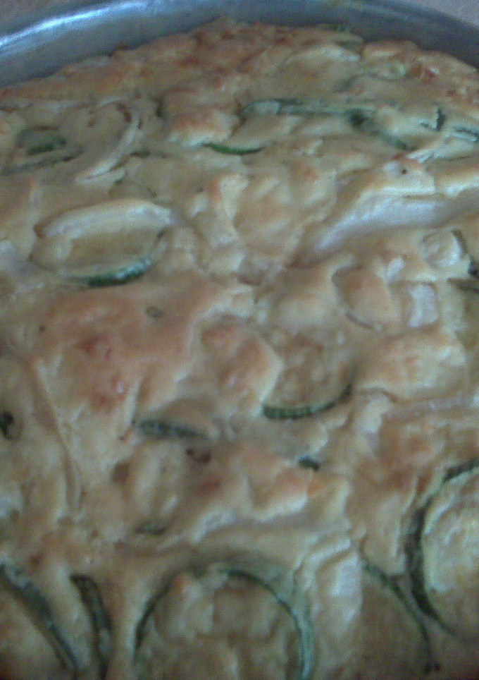 Una foto de Pastel salado de calabacitas