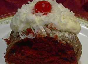 Una foto de Cake red velvet