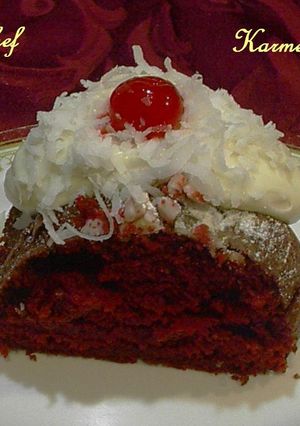 Una foto de Cake red velvet