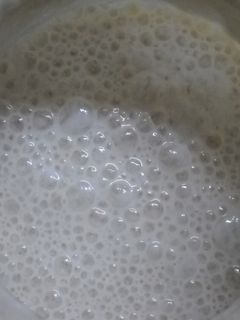 Una foto de Masa madre líquida