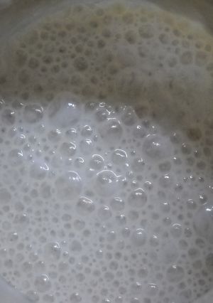 Una foto de Masa madre líquida