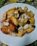 Ensalada de pollo y pelón