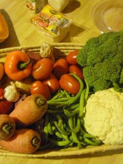 Una foto de Souflé de vegetales