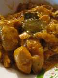 Pechugas en salsa de calabaza