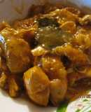 Pechugas en salsa de calabaza