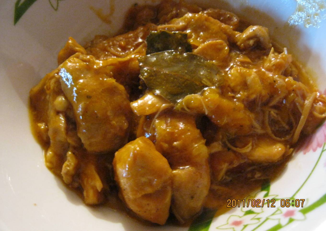 Pechugas en salsa de calabaza