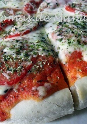 Una foto de Masa de pizza crujiente