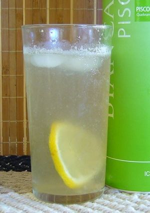 Una foto de Chilcano de Pisco