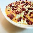 Salmorejo cordobés con jamón y huevo