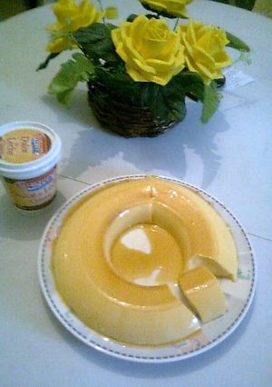 Una foto de Flan de arroz con leche