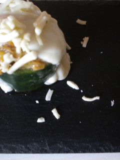 Una foto de Calabacín con atún