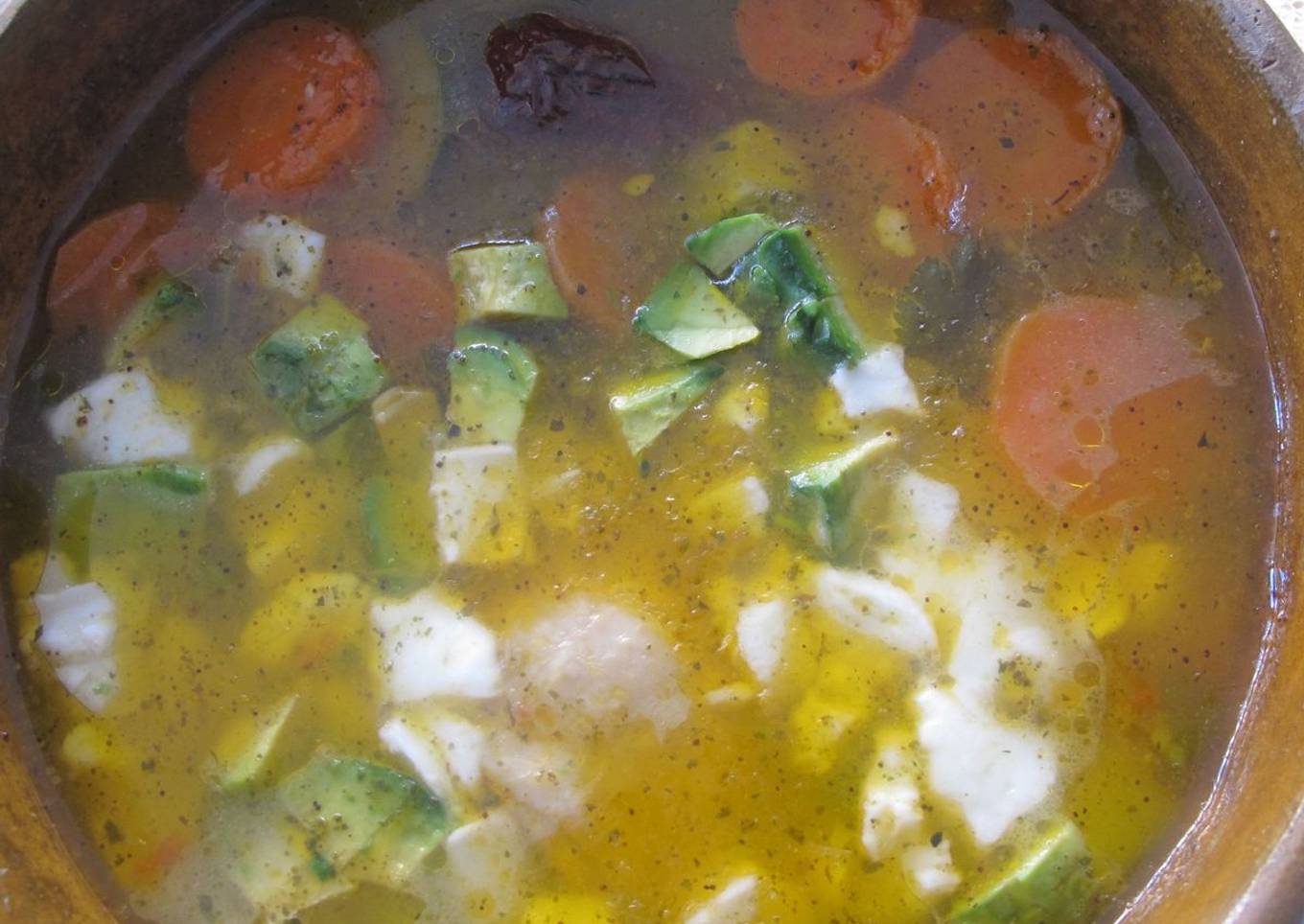 Caldo tlalpeño original