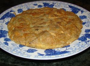 Una foto de Tortilla de alcachofas congeladas
