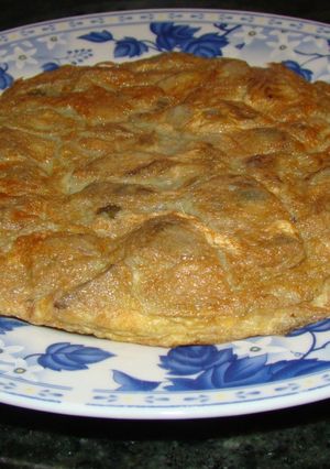 Una foto de Tortilla de alcachofas congeladas