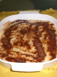 Una foto de Postre de milo para celíacos