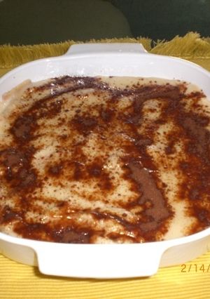 Una foto de Postre de milo para celíacos