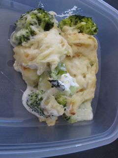 Una foto de Brócoli con bechamel