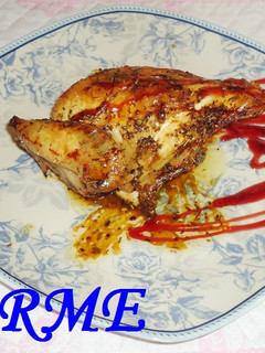 Una foto de Pechugas de pollo al horno con hierbas aromáticas