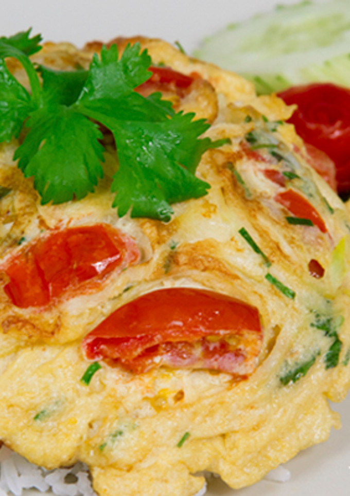 Una foto de Tortilla tailandesa