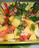 Pico de gallo con mango