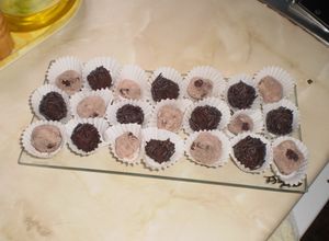 Foto principal de Trufas de chocolate caseras fáciles