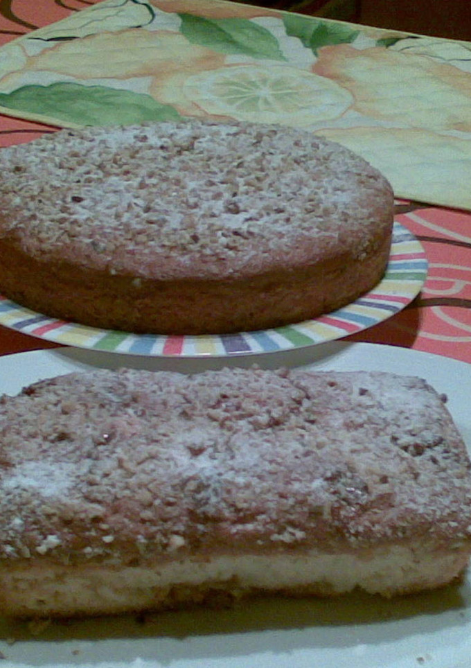Una foto de Bizcocho con nueces y pasas