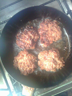 Una foto de Hamburguesas caseras de carne