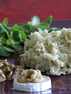 Una foto de Risotto de champiñones