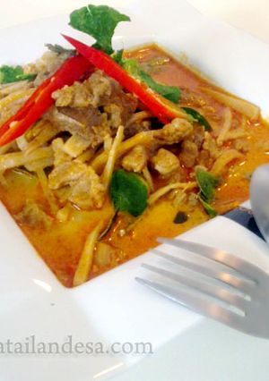 Una foto de Kang ped noh mai