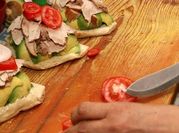 A picture of mayo sandwiches