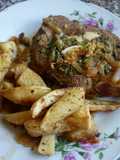 Cima rellena al horno