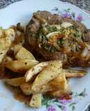 Cima rellena al horno