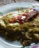 Filet de pescado cocido