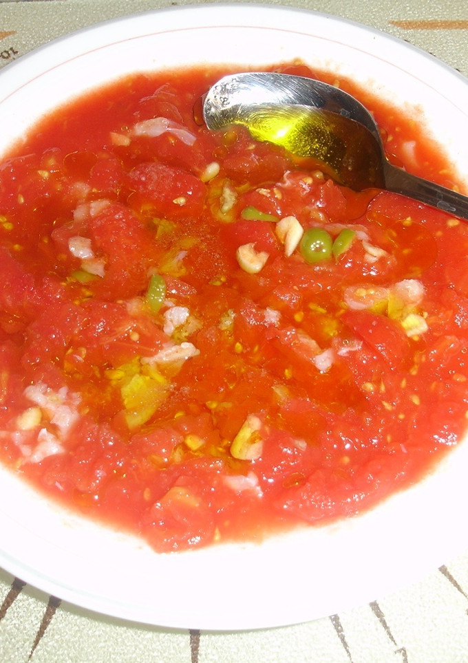Una foto de Espencat de tomate