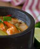 Tom Yam Kung con leche de coco