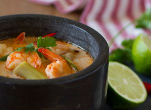 Foto principal de Tom Yam Kung con leche de coco