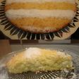 Tarta Santiago de coco