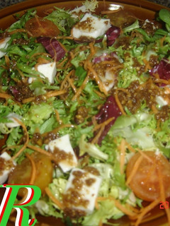Una foto de Ensalada con vinagreta de kikos