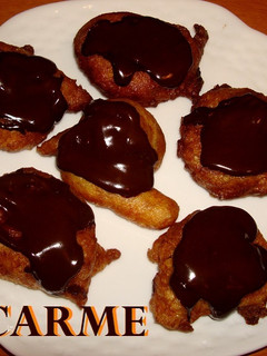 Una foto de Buñuelos al chocolate