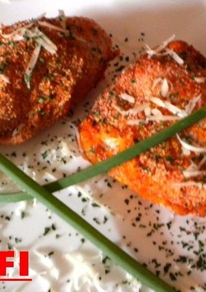 Una foto de Pollo al pimentón picante