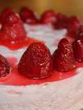 Mousse de frutillas light