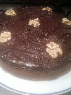 Una foto de Tarta de chocolate fácil