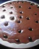 Cuajada de chocolate y conguitos